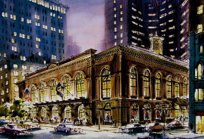 Academy of Music by William Ressler