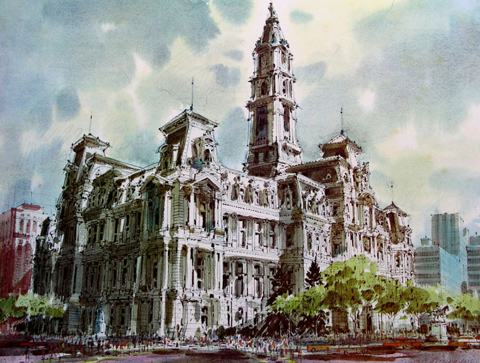 City Hall by William Ressler