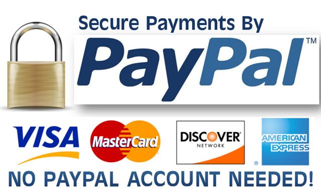 PayPal and Credit Cards