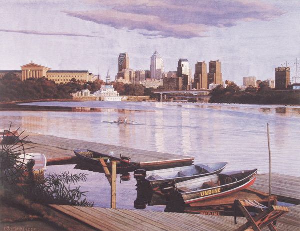 Philadelphia Skyline by Jamie Cavaliere