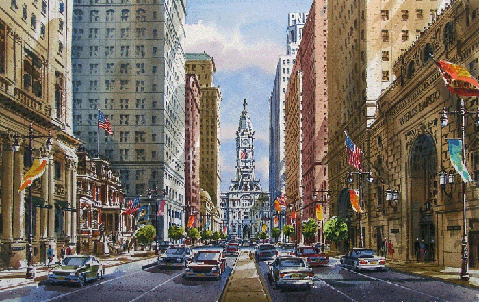 South Broad Final Giclee by William Ressler