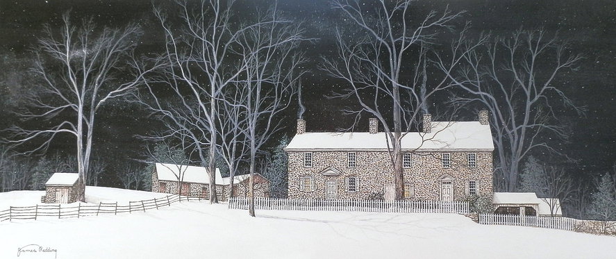 Thompson Neely House offset print by James Redding