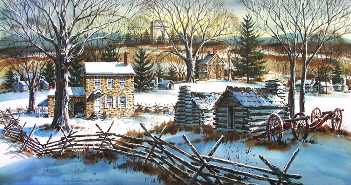 Valley Forge Memories Giclee by William Ressler