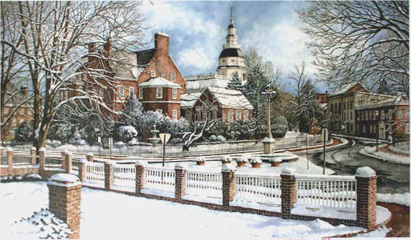 Winter in Annapolis by Nick Santoleri