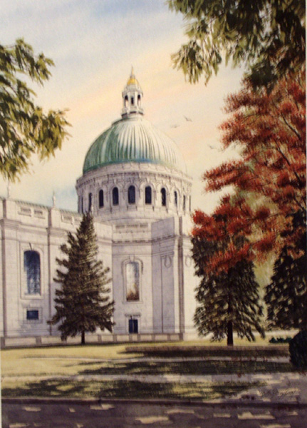 The Chapel (United States Naval Academy) by William Dawson
