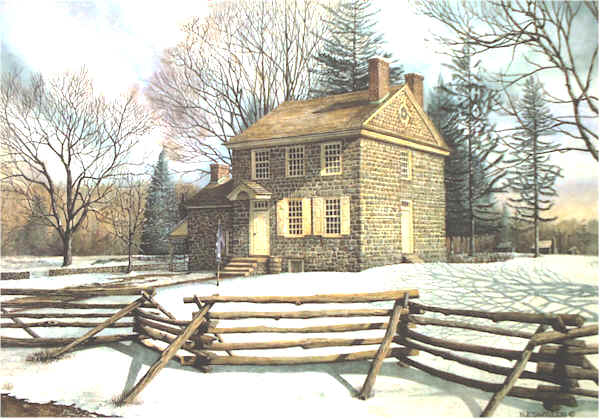 Winter At Valley Forge Open Edition by Santoleri